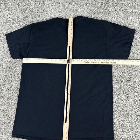 Kawaii Krypt Shirt Mens Large Black Support Your Local Cat Cult Graphic Tee - Picture 5 of 11